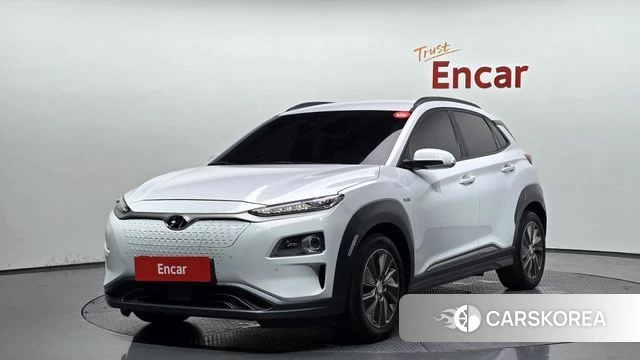 Hyundai Kona Electric 2019 Белый из Кореи