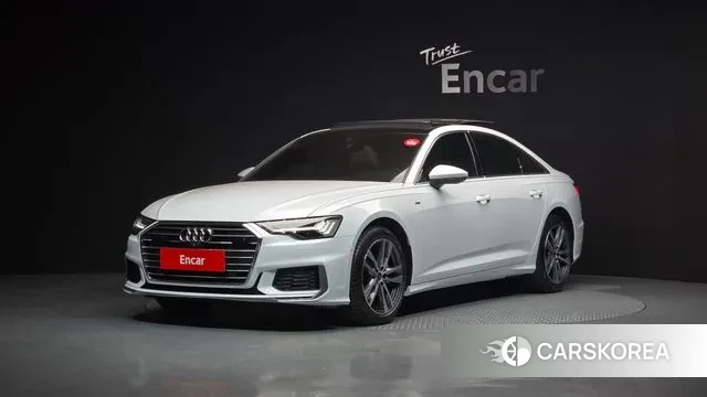 Audi A6 (C8) 2023 Белый из Кореи