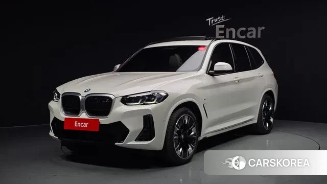 BMW iX3 2024 Белый из Кореи