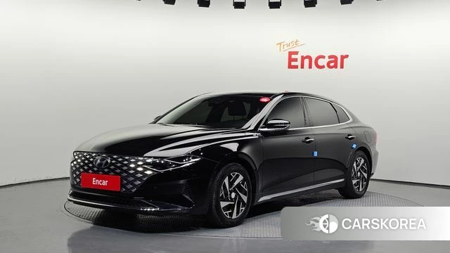 Hyundai The New Grandeur IG Hybrid 2020 Черный из Кореи