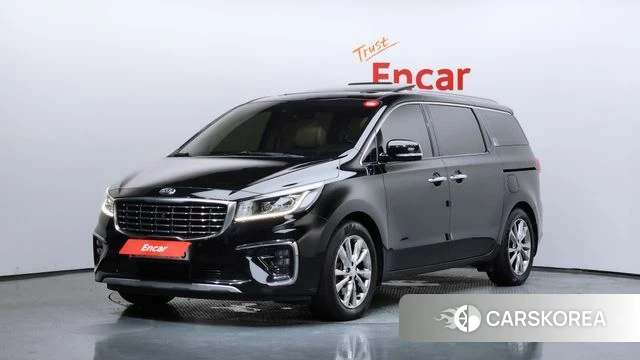 Kia The New Carnival 2020 Черный из Кореи