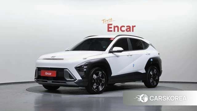 Hyundai Kona Hybrid (SX2) 2023 Белый из Кореи