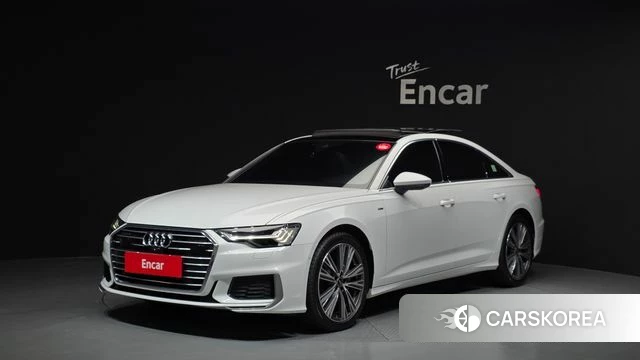 Audi A6 (C8) 2021 Белый из Кореи