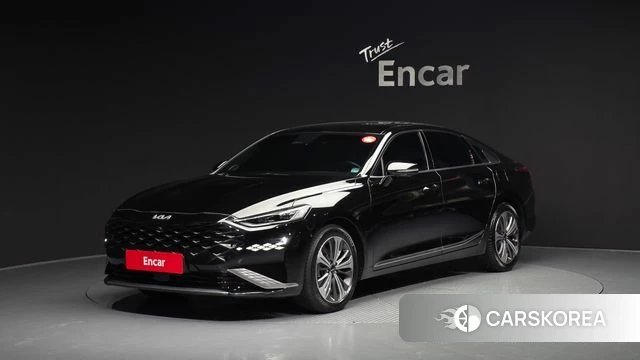 Kia K8 Hybrid 2023 Черный из Кореи