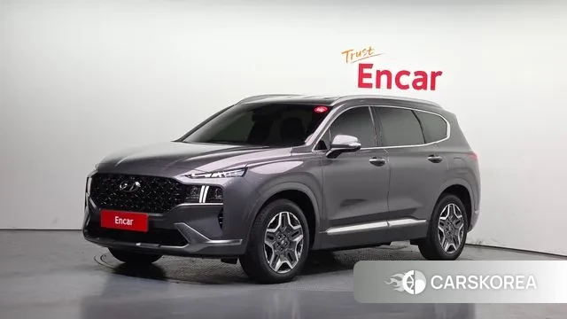 Hyundai The New Santa Fe 2022 Серый из Кореи