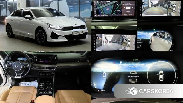 Kia K5 3rd generation 2020 Белый из Кореи