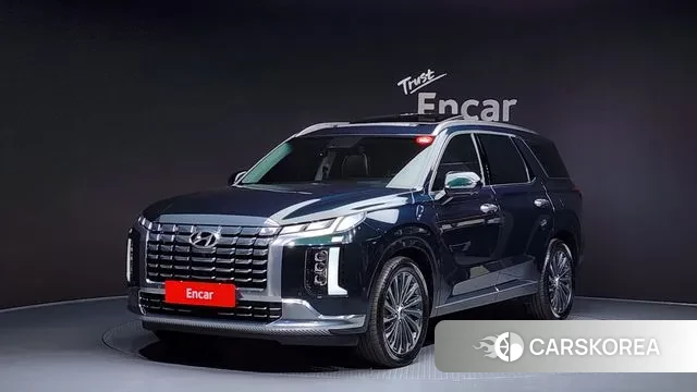 Hyundai The New Palisade 2022 Темно-зеленый из Кореи