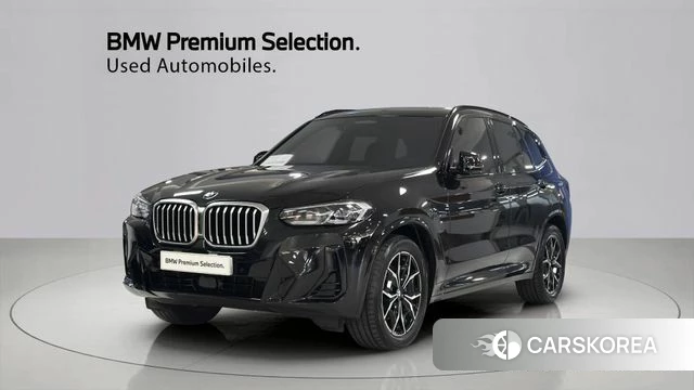 BMW X3 (G01) 2022 Черный из Кореи