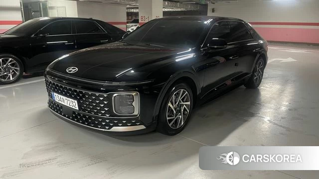 Hyundai Grandeur Hybrid (GN7) 2023 Черный из Кореи