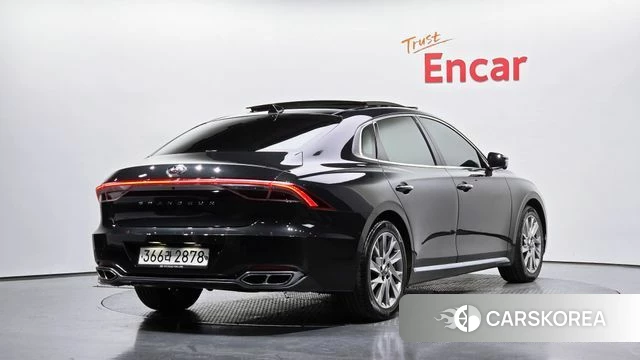 Hyundai The New Grandeur IG Hybrid 2020 Серый из Кореи