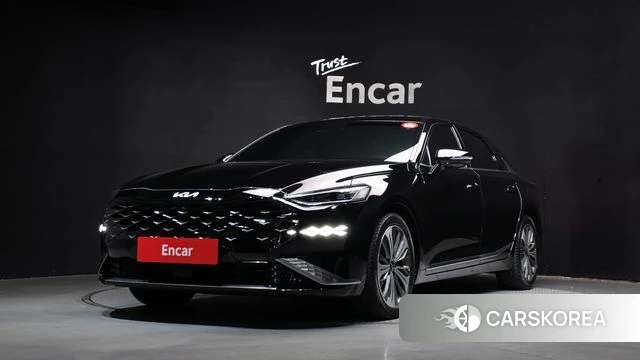 Kia K8 Hybrid 2023 Серый из Кореи