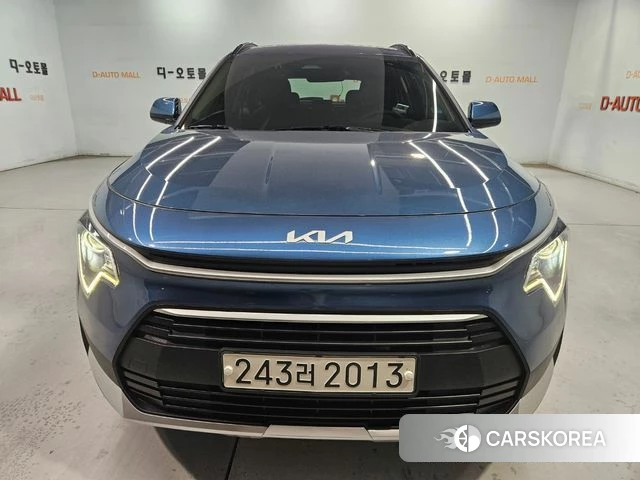Kia Di Ol Nu Niro 2024 Синий из Кореи
