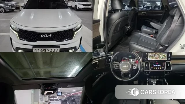 Kia Sorento 4th Generation 2023 Белый из Кореи
