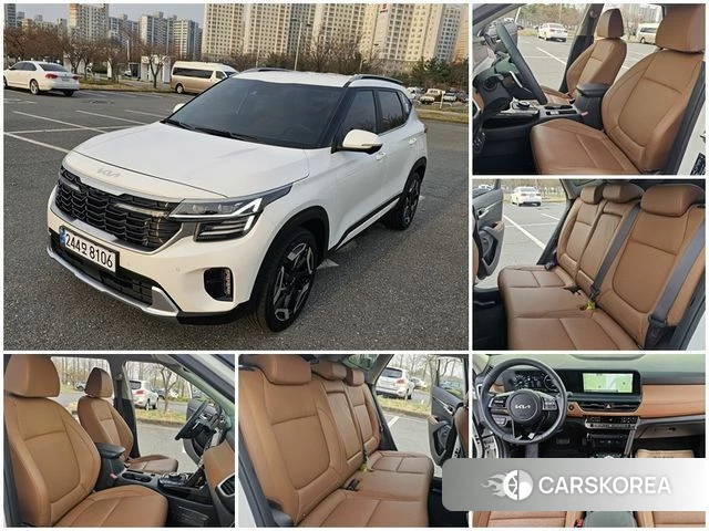 Kia The New Seltos 2024 Белый из Кореи