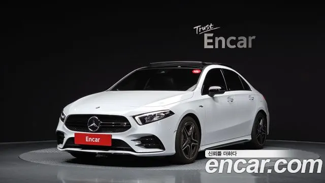 Mercedes-Benz A-Class W177 2022 Белый из Кореи