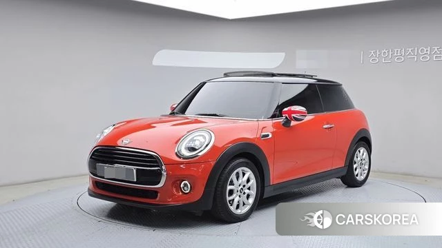Mini Cooper 2021 Оранжевый из Кореи