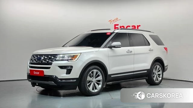 Ford Explorer 2018 Белый из Кореи