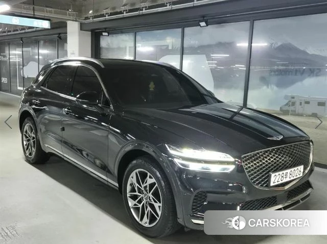 Genesis GV70 2022 Черный из Кореи