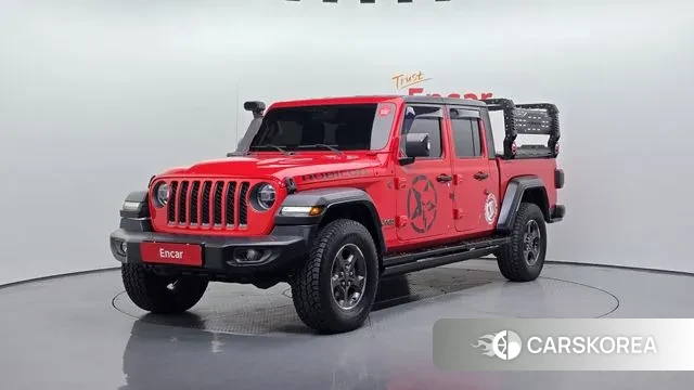 Jeep Gladiator (JT) 2021 Красный из Кореи