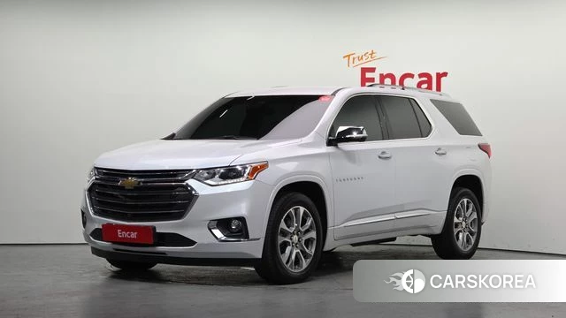 Chevrolet (GM Daewoo) Traverse 2020 Белый из Кореи