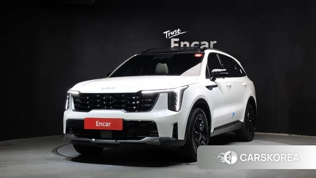 Kia The New Sorento 4th Generation 2023 Белый из Кореи