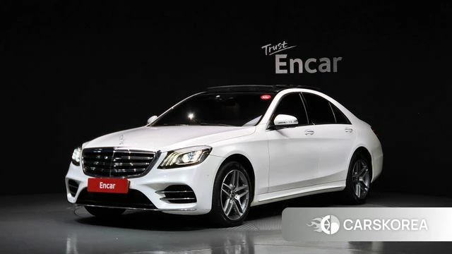 Mercedes-Benz S-Class W222 2020 Белый из Кореи
