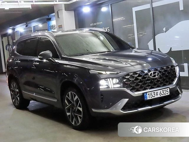 Hyundai The New Santa Fe 2020 Синий из Кореи