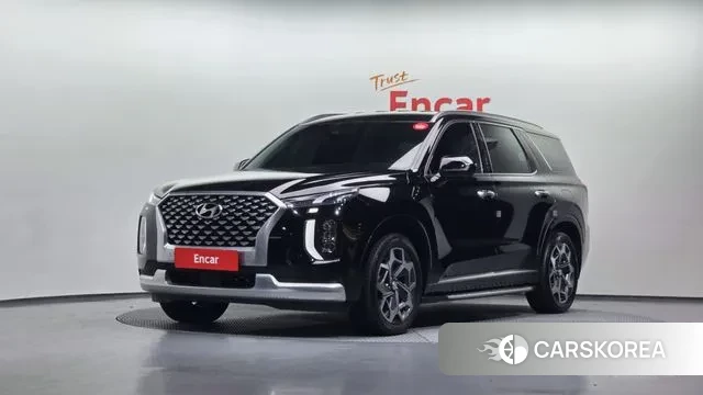 Hyundai Palisade 2021 Черный из Кореи