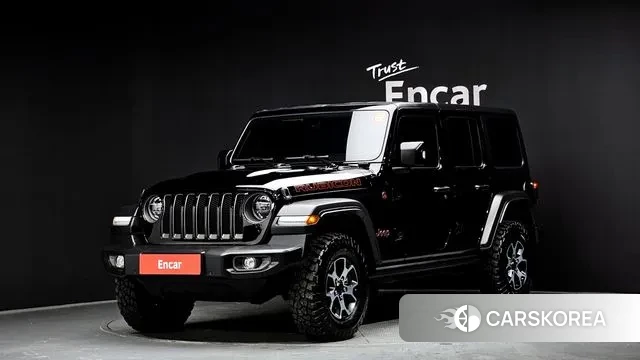 Jeep Wrangler (JL) 2022 Черный из Кореи