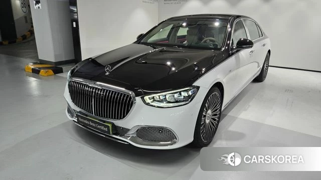 Mercedes-Benz S-Class W223 2025 Белый двухцветный из Кореи