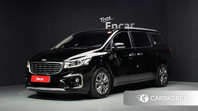 Kia The New Carnival 2018 Черный из Кореи
