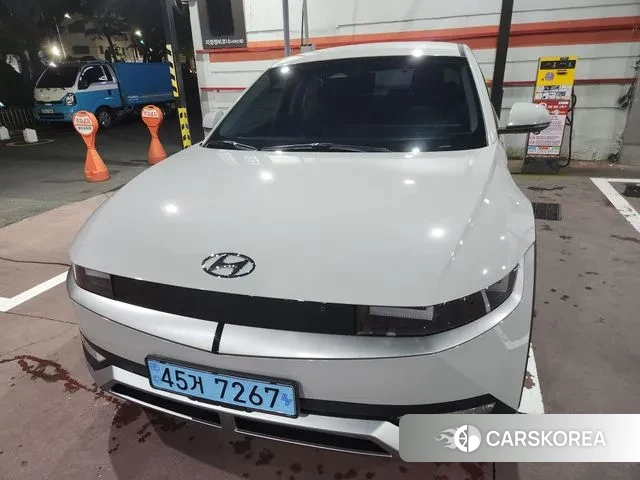 Hyundai Ionic 5 2021 Серебристо-серый из Кореи
