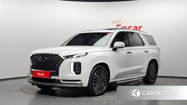 Hyundai Palisade 2021 Белый из Кореи