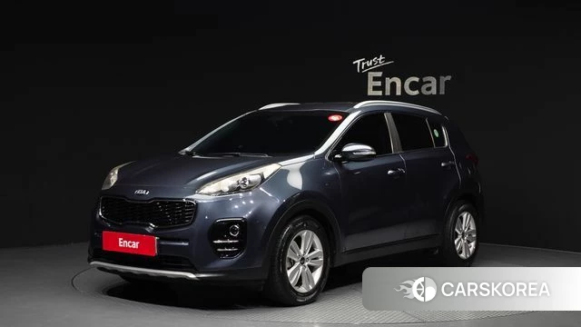 Kia Sportage 4th Generation 2018 Синий из Кореи