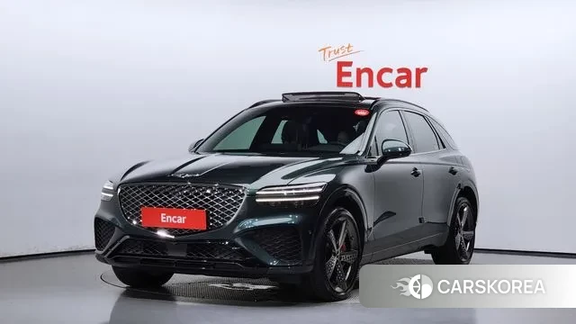 Genesis GV70 2023 Темно-зеленый из Кореи