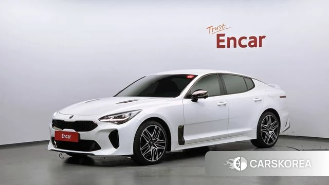 Kia Stinger Meister 2021 Белый из Кореи