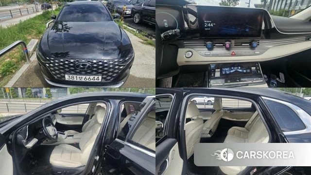 Hyundai The New Grandeur IG Hybrid 2021 Черный из Кореи
