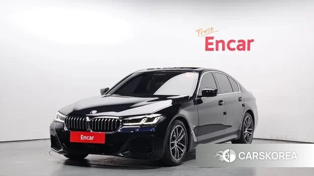 BMW 5 Series (G30) 2023 Черный из Кореи