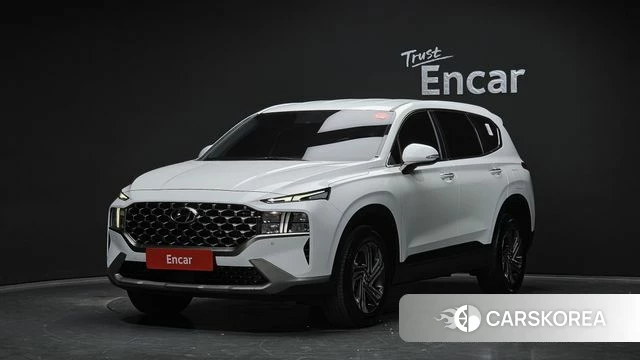 Hyundai The New Santa Fe 2021 Белый из Кореи