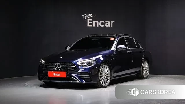 Mercedes-Benz E-Class W213 2022 Синий из Кореи