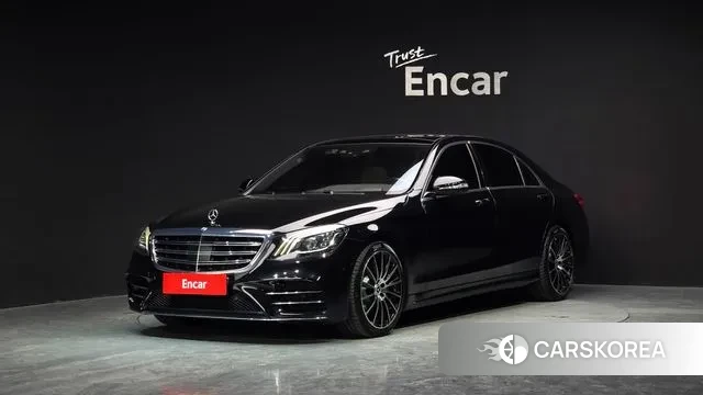 Mercedes-Benz S-Class W222 2018 Черный из Кореи