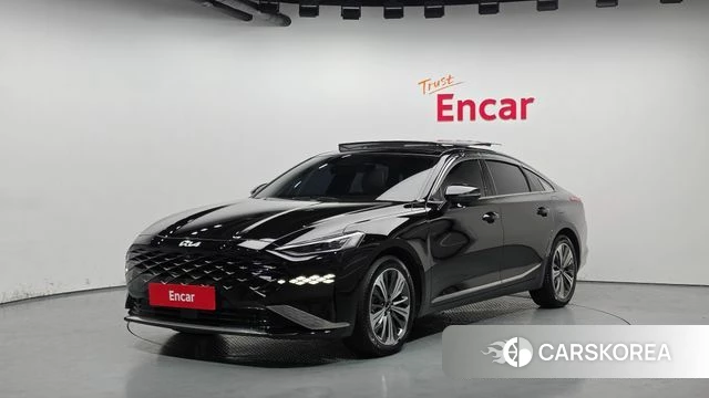 Kia K8 Hybrid 2023 Черный из Кореи