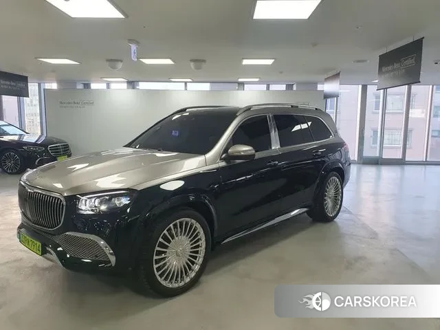 Mercedes-Benz GLS - Class X167 2023 Синий нефрит из Кореи