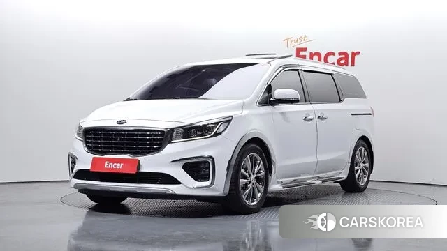 Kia The New Carnival 2019 Белый из Кореи