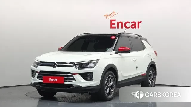 Ssangyong Beautiful Korando 2021 Белый из Кореи