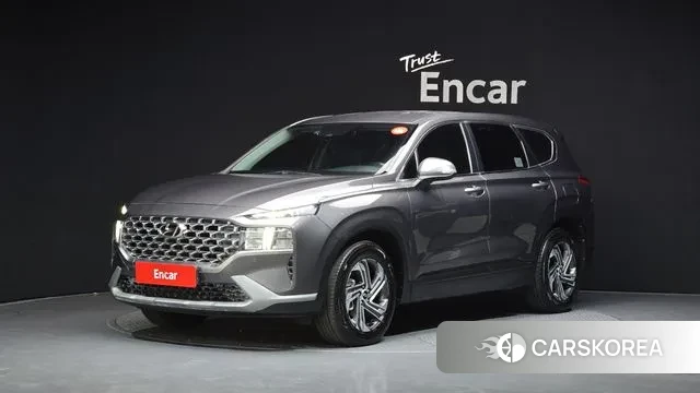 Hyundai The New Santa Fe 2022 Серый из Кореи