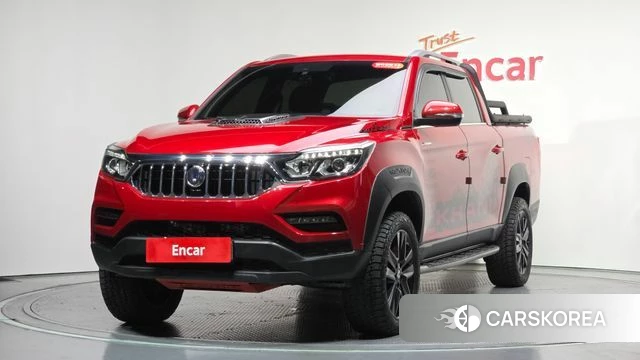 Ssangyong Rexton Sports Cannes 2020 Красный из Кореи