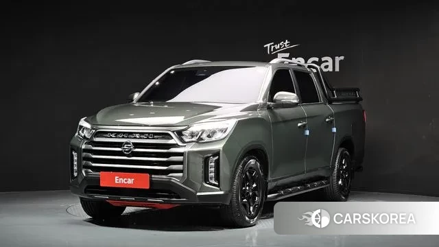 Ssangyong The New Rexton Sports Cannes 2022 Темно-зеленый из Кореи