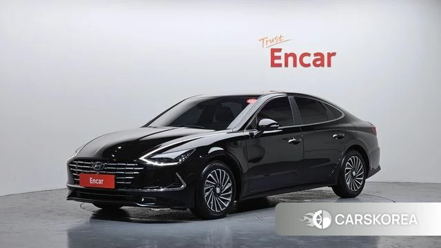 Hyundai Sonata Hybrid (DN8) 2020 Черный из Кореи