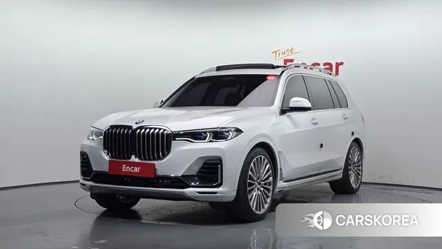 BMW X7 (G07) 2022 Белый из Кореи